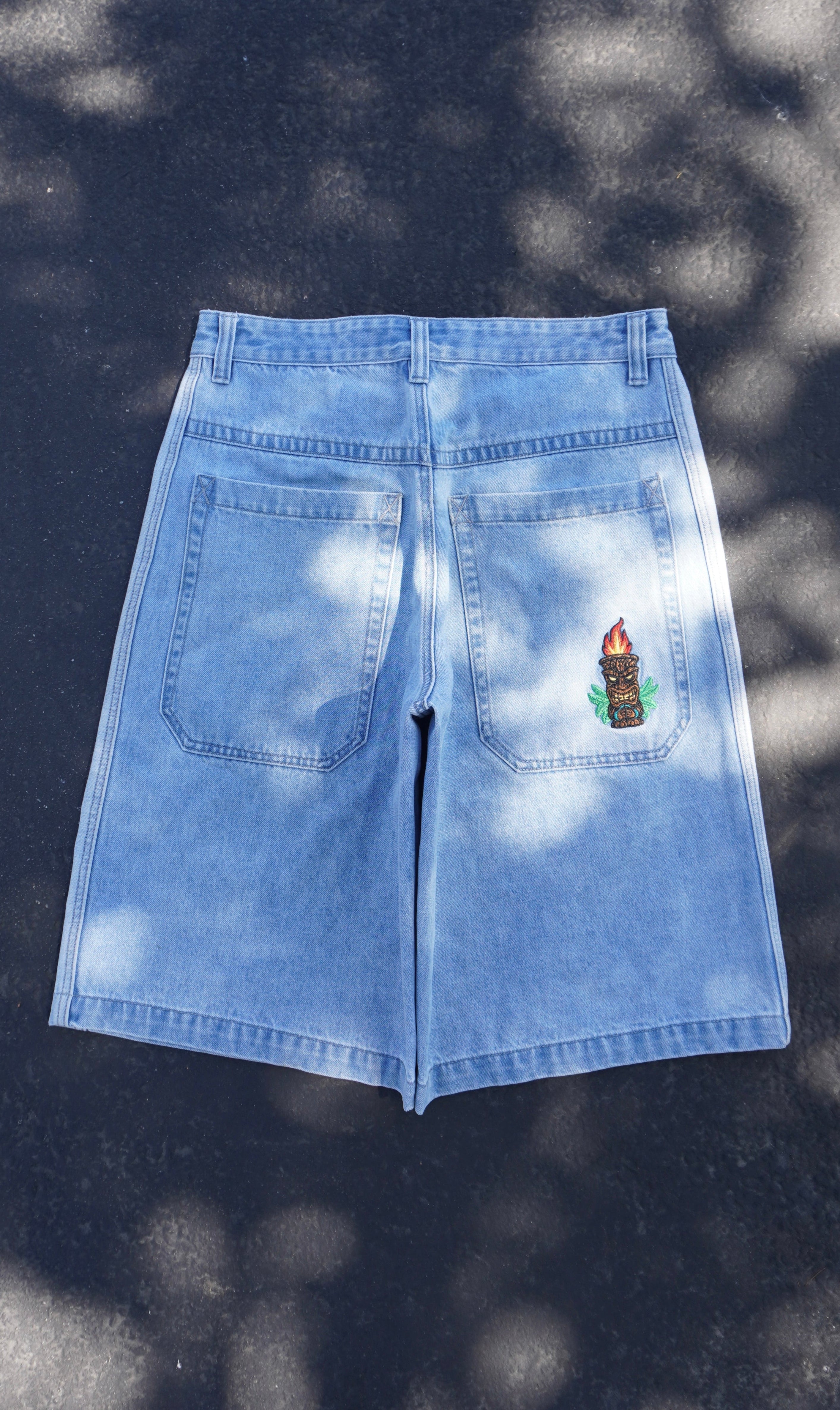 Lightwash Tiki Jorts