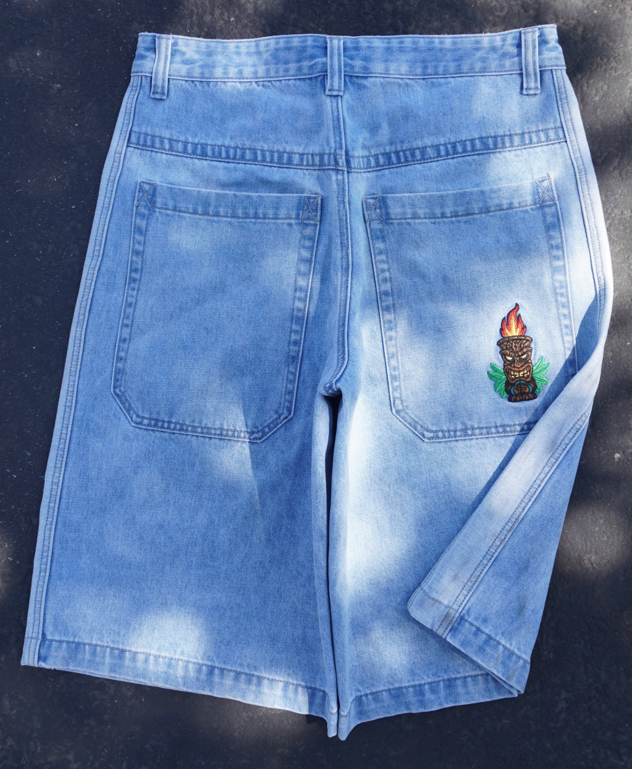Lightwash Tiki Jorts