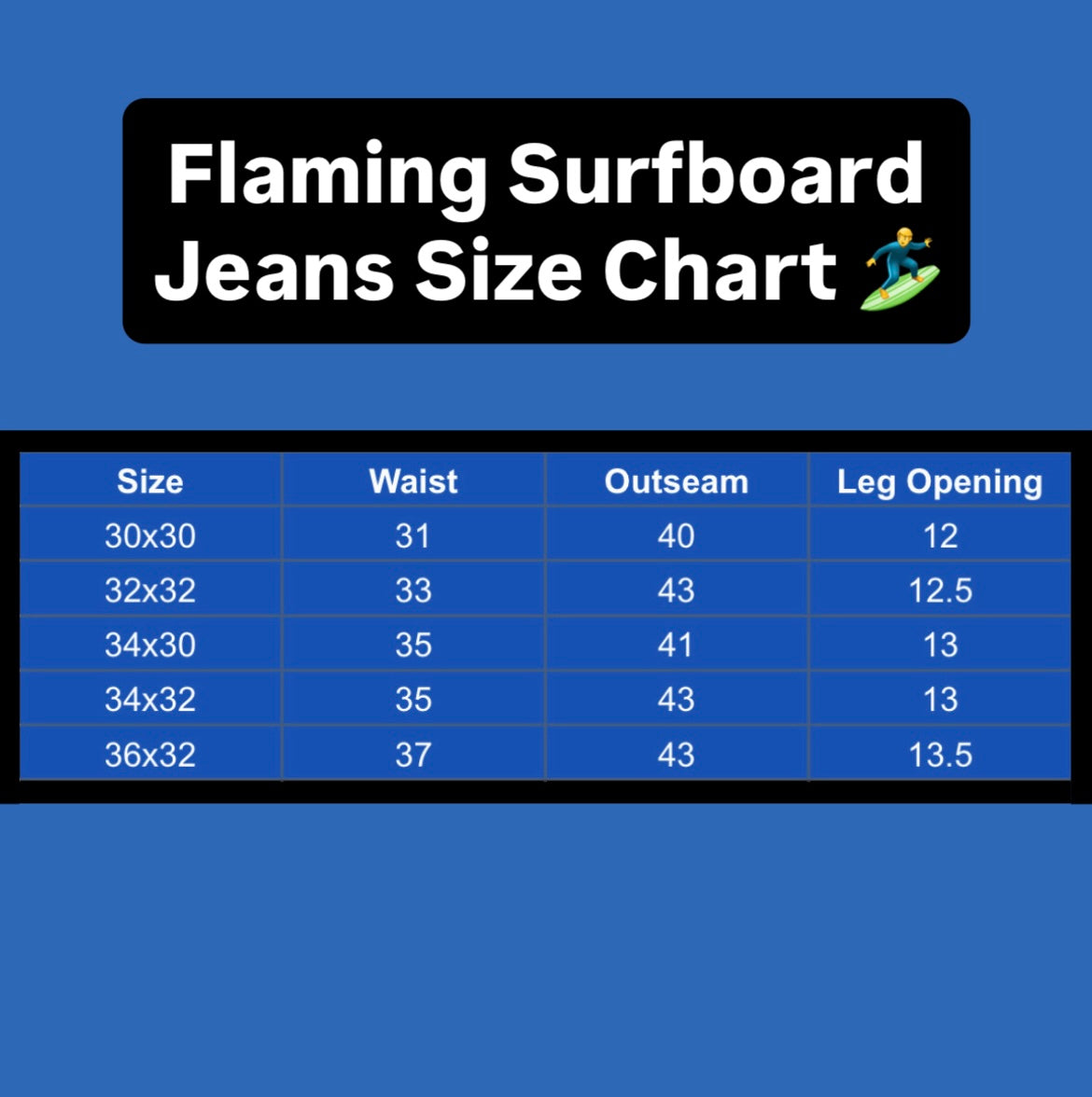 Pre-order Light Wash Flaming Surfboards