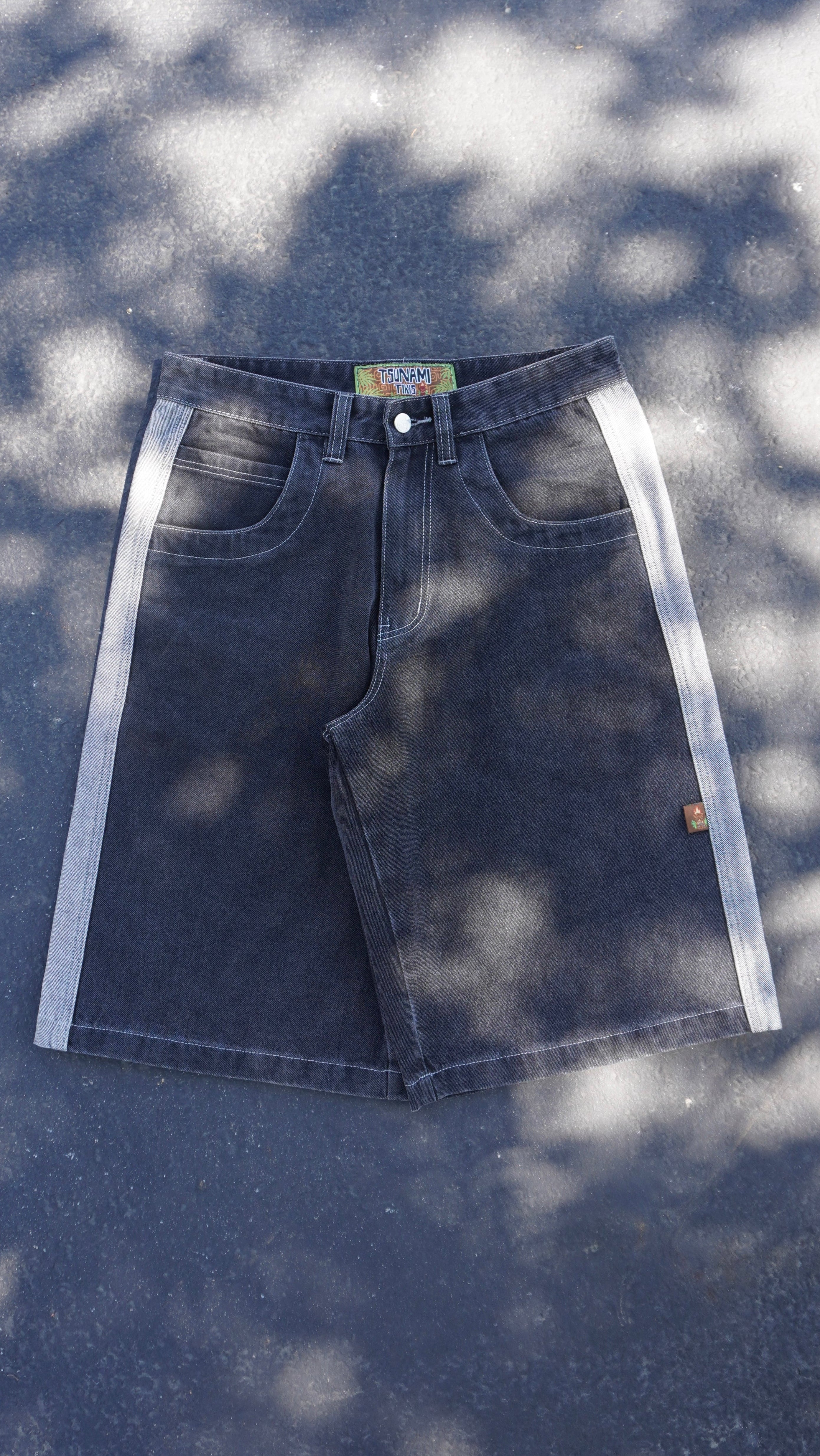 Black Tiki Jorts